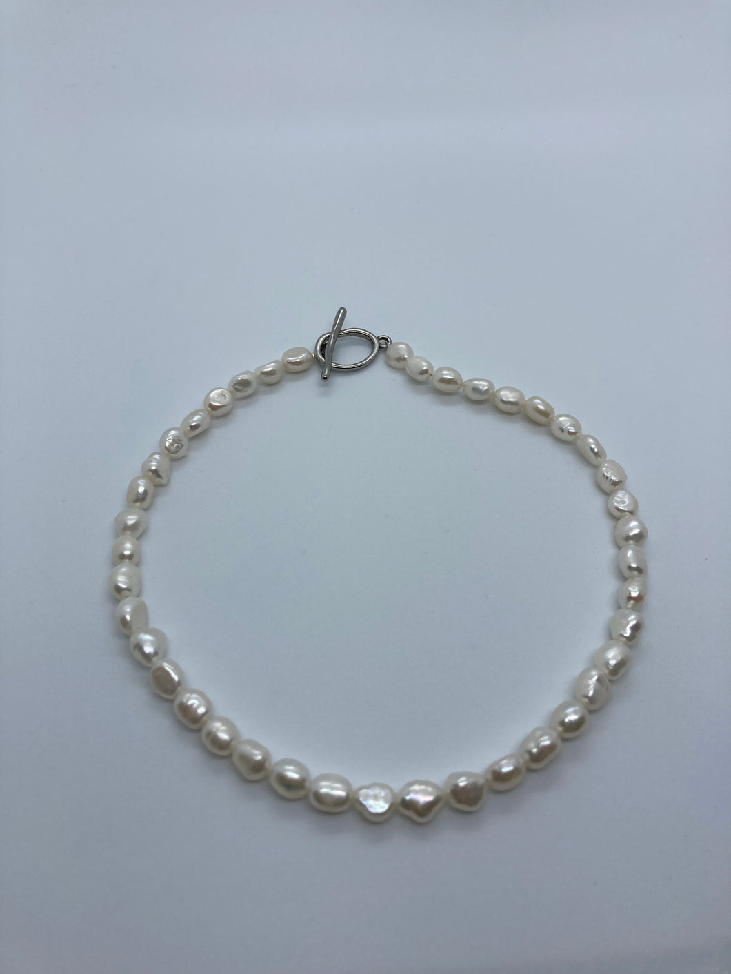 silver toggle pearl ( reversible)